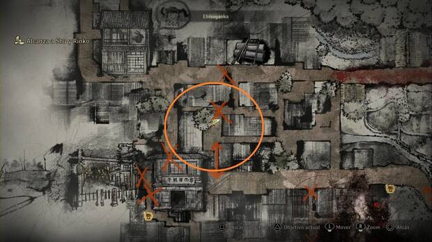 Silent Hill f - Ebisugaoka (III) NG+, ubicaci�n del tercer p�ster de los OVNIS