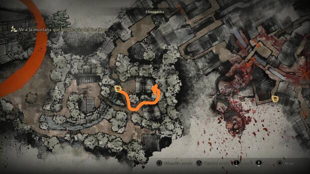 Silent Hill f - Ebisugaoka (III), ubicación del ema #15 en el hokora del camino de la montaña