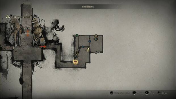 Silent Hill f -Sala de culto, ubicacin del Diario de Sakuko (4) en la zona del hokora de la parte este