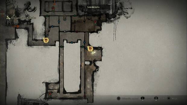Silent Hill f -Sala de culto, ubicacin del Diario de Sakuko (6) en la zona del tercer hokora, en la parte este