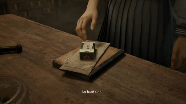 Silent Hill f - Ebisugaoka (IV) - NG+, Hinako deja la caja de pastillas