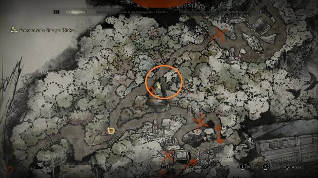 Silent Hill f - Ebisugaoka (IV) - NG+, ubicación del santuario de Jizo cerca de la casa de Shu