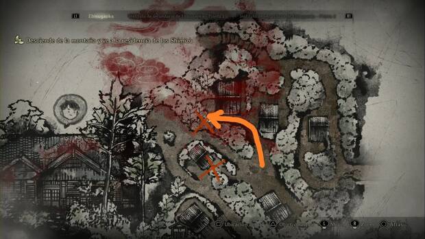 Silent Hill f - Ebisugaoka (V) - NG+, ubicacin de la Prueba clnica (2) junto al quinto santuario de Jizo