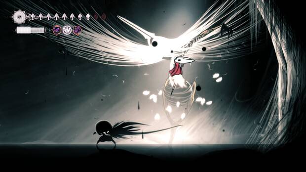 Hollow Knight Silksong - Consejos para vencer al jefe final Lace perdida en la fase 1