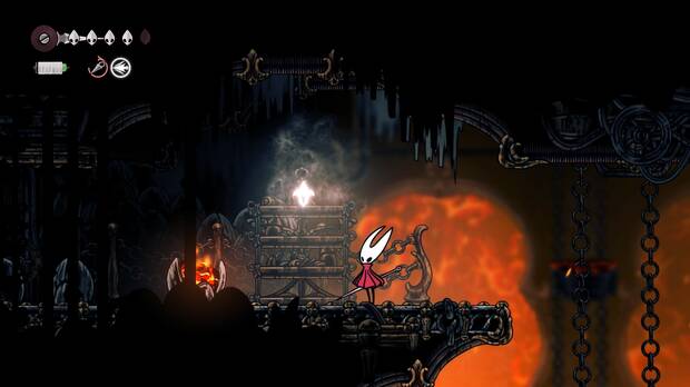 Hollow Knight Silksong - Localización del fragmento de carrete 02