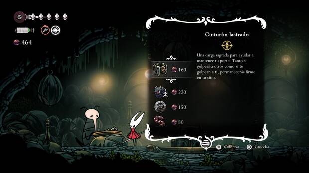 Hollow Knight Silksong - Cómo conseguir la herramienta Cinturón lastrado