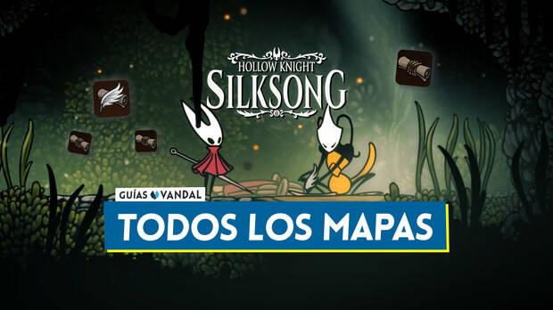 Guía de Hollow Knight Silksong - Todos los mapas y cómo conseguirlos