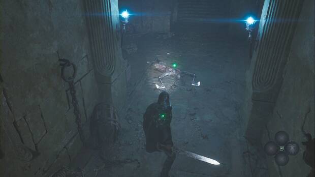 Hell is Us - Bosque de Senedra, hachas gemelas límbicas en la zona de las celdas