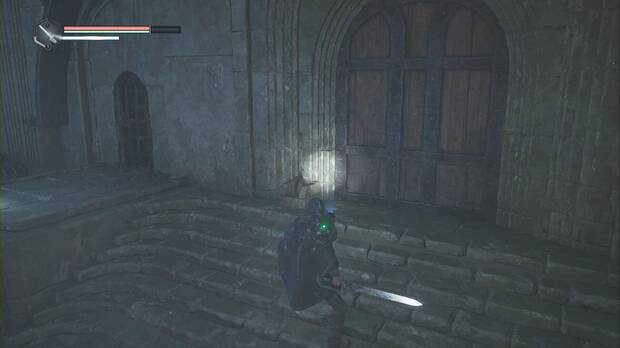 Hell is Us - Bosque de Senedra, palanca junto a la puerta de la salida de las celdas