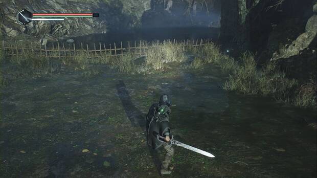 Hell is Us - Esteros de Acasa, Ojo de bronce en la zona este-sudeste de la ciénaga de los Esteros de Acasa