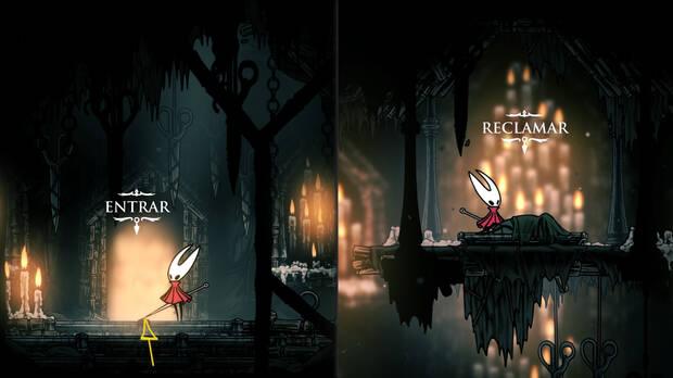 Hollow Knight Silksong - Localizacin del Blasn de Parca