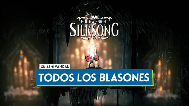 Hollow Knight Silksong - Todos los blasones y cmo conseguirlos