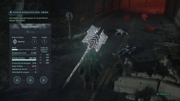 Hell is Us - Armas, Guja límbica