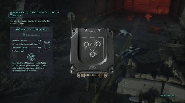 Hell is Us - Mdulos del dron, Torbellino