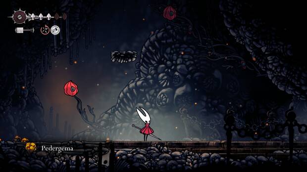 Hollow Knight Silksong - Cómo conseguir la pedergema 01 de la misión Pedernajos volátiles