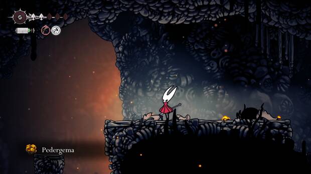 Hollow Knight Silksong - Cómo conseguir la pedergema 02 de la misión Pedernajos volátiles