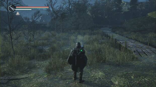 Hell is Us - Esteros de Acasa, pasarela que leva hasta el ermitaño de la ciénaga