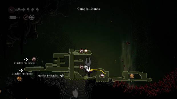 Hollow Knight Silksong - Localización del fragmento de máscara 03