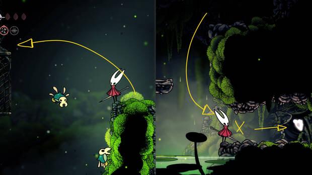 Hollow Knight Silksong - Cómo conseguir el fragmento de máscara 02