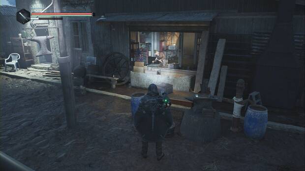 Hell is Us - Esteros de Acasa, Víctor Gaz en la herrería