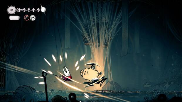 Hollow Knight Silksong - Consejos para vencer al jefe final Viuda en la fase 1