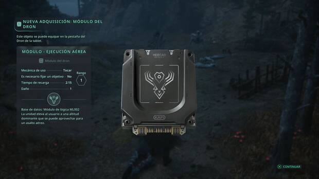 Hell is Us - Mdulos del dron, Ejecucin area