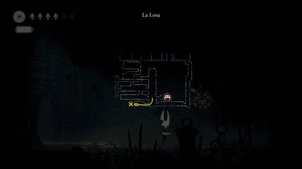 Hollow Knight Silksong - Ubicación en el mapa de la pulga perdida 10