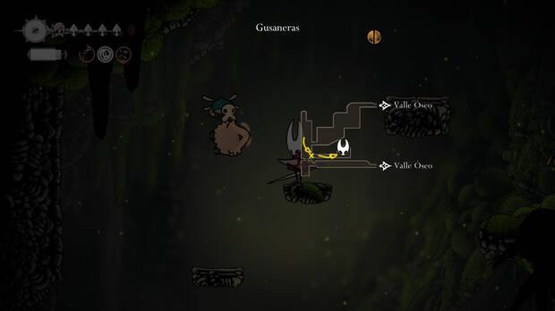 Hollow Knight Silksong - Ubicación en el mapa de la pulga perdida 12