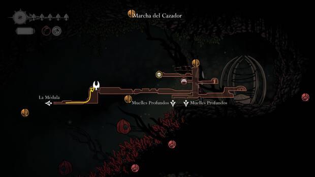 Hollow Knight Silksong - Ubicación en el mapa de la pulga perdida 04