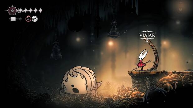 Hollow Knight Silksong - Localización de la vía campana 06