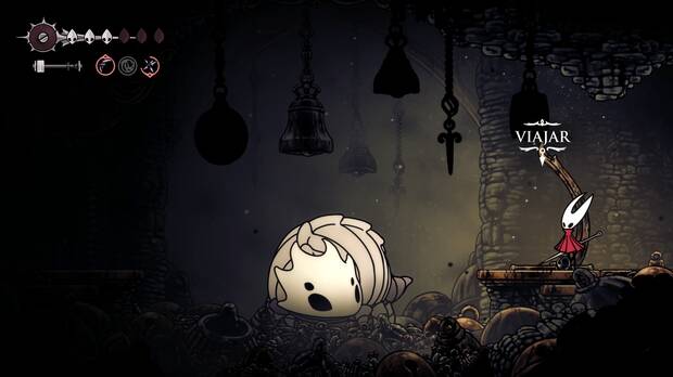 Hollow Knight Silksong - Localización de la vía campana 09