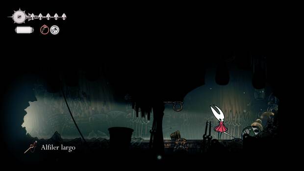 Hollow Knight Silksong - Cómo conseguir la herramienta Alfiler largo