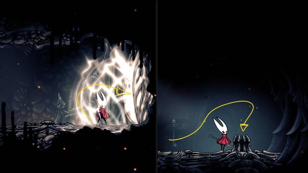 Hollow Knight Silksong - Cómo conseguir la herramienta Tobilleras rapisedeñas