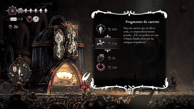 Hollow Knight Silksong - Localización del fragmento de carrete 05
