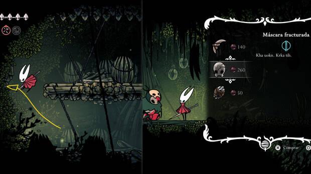 Hollow Knight Silksong - Cómo conseguir la herramienta Máscara fracturada