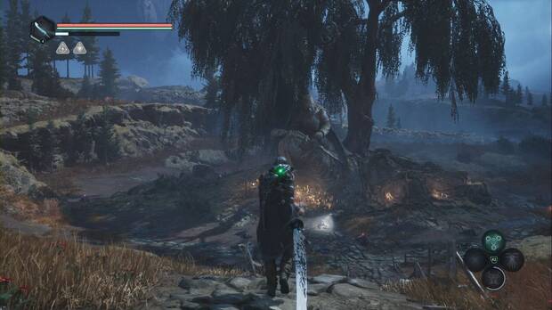 Hell is Us - Colinas Vyssa, estatua del caballero doliente en las Colinas Vyssa