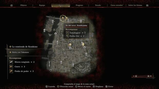 Onimusha: Way of the Sword - Encuentros del destino, ubicaci�n de As del arco: Arashiyama