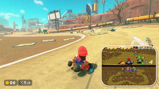 Mario Kart World - C�mo desbloquear los circuitos de SNES