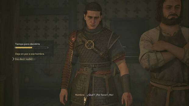 The Blood of Dawnwalker - No se puede ir contra los deseos del coraz�n; Coen permanece impasible durante la secuencia de Andrei