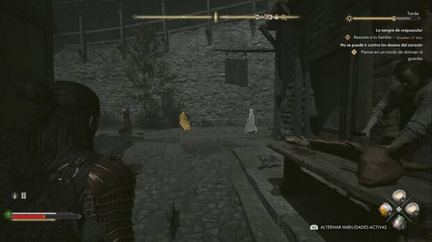 The Blood of Dawnwalker - No se puede ir contra los deseos del coraz�n; ubicaci�n de Katja cerca del carnicero de Andrei