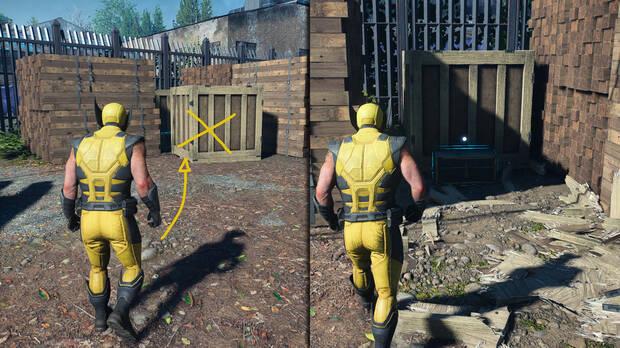 Marvel’s Wolverine - Dónde encontrar la caja de material 03