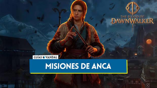 The Blood of Dawnwalker - Portada del nodo de misiones de Anca