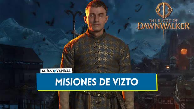 The Blood of Dawnwalker - Portada del nodo de misiones de Vizto