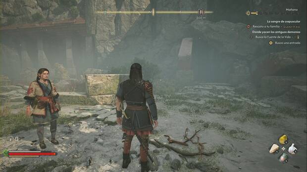 The Blood of Dawnwalker - Donde yacen los antiguos demonios, entrada al templo
