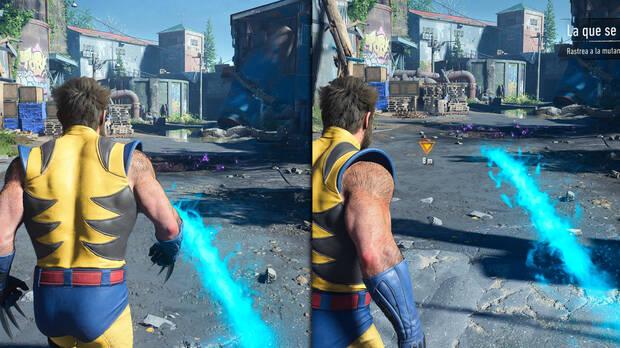 Marvel’s Wolverine - Diferencia visual al apagar o encender el punto de ruta de la misión actual