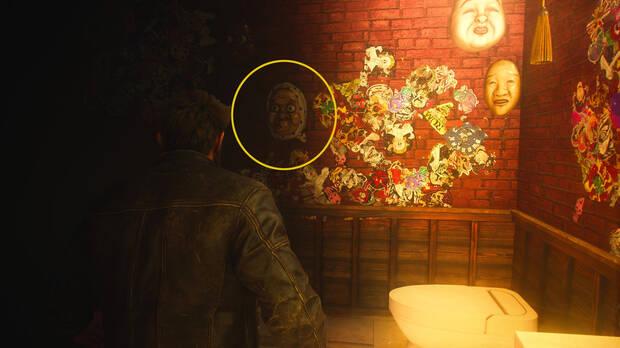 Marvel�s Wolverine - M�scara con la que debes interactuar en el ba�o de Tokio para conseguir el trofeo El beso de Poseid�n