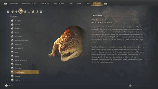 The Blood of Dawnwalker - Guaridas de monstruos, tatzelwurm