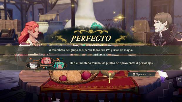 Fuera de las batallas hay mucho que hacer, más que en ningún Fire Emblem.