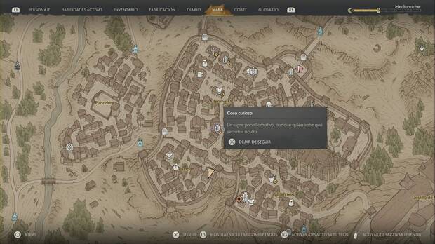The Blood of Dawnwalker - Casas curiosas; ubicaci�n de la casa curiosa del centro de Svartrau
