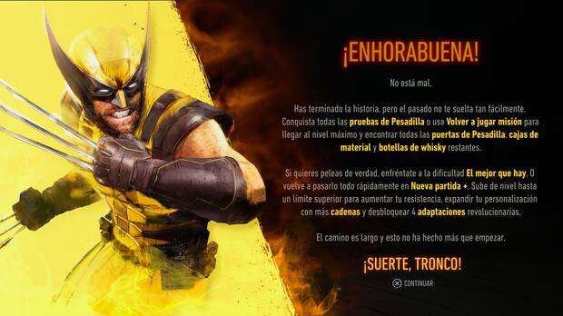 Marvel�s Wolverine - C�mo se desbloquea el modo Nueva partida +